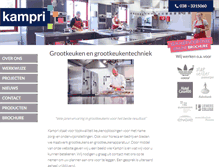 Tablet Screenshot of kampri.nl